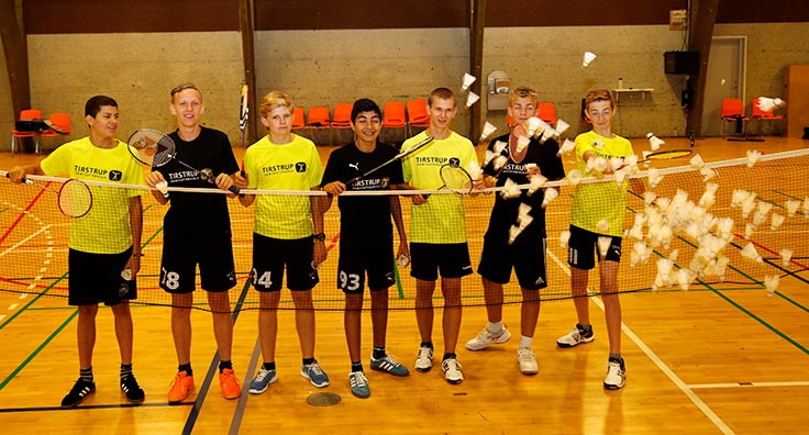 Badmintonlinjen på Tirstrup Idrætsefterskole