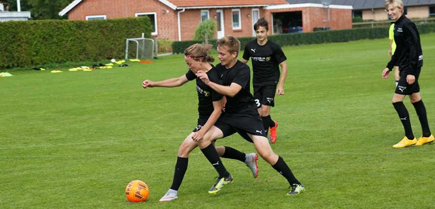ØM i foldbold på Tirstrup Idrætsefterskole